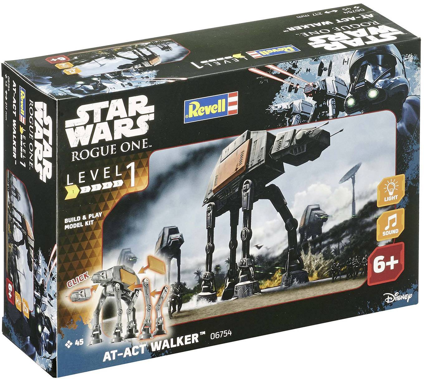 Revell 06754 AT-ACT Walker Science Fiction Bausatz 1:100