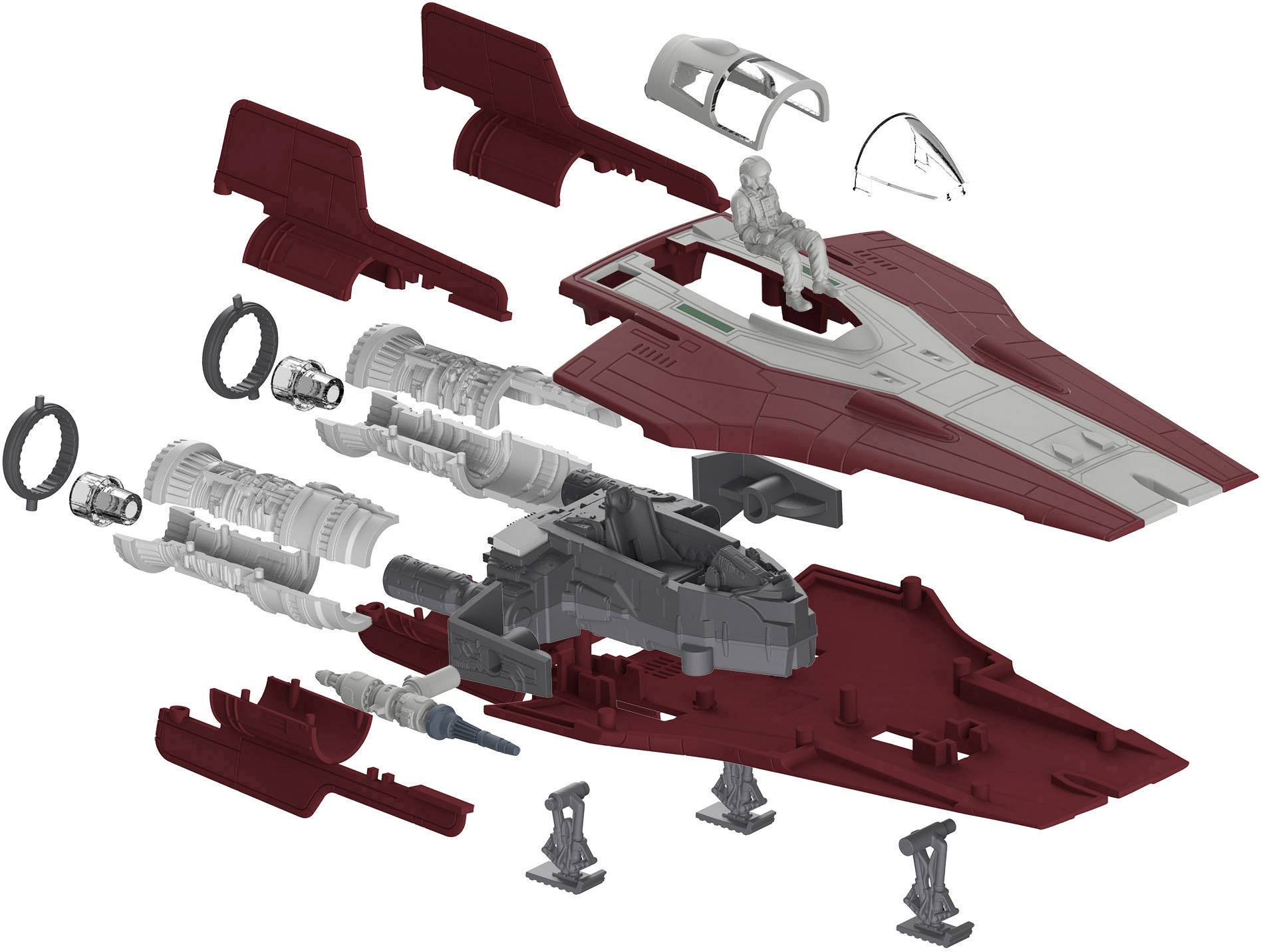 Revell 06759 A-Wing Fighter Science Fiction Bausatz