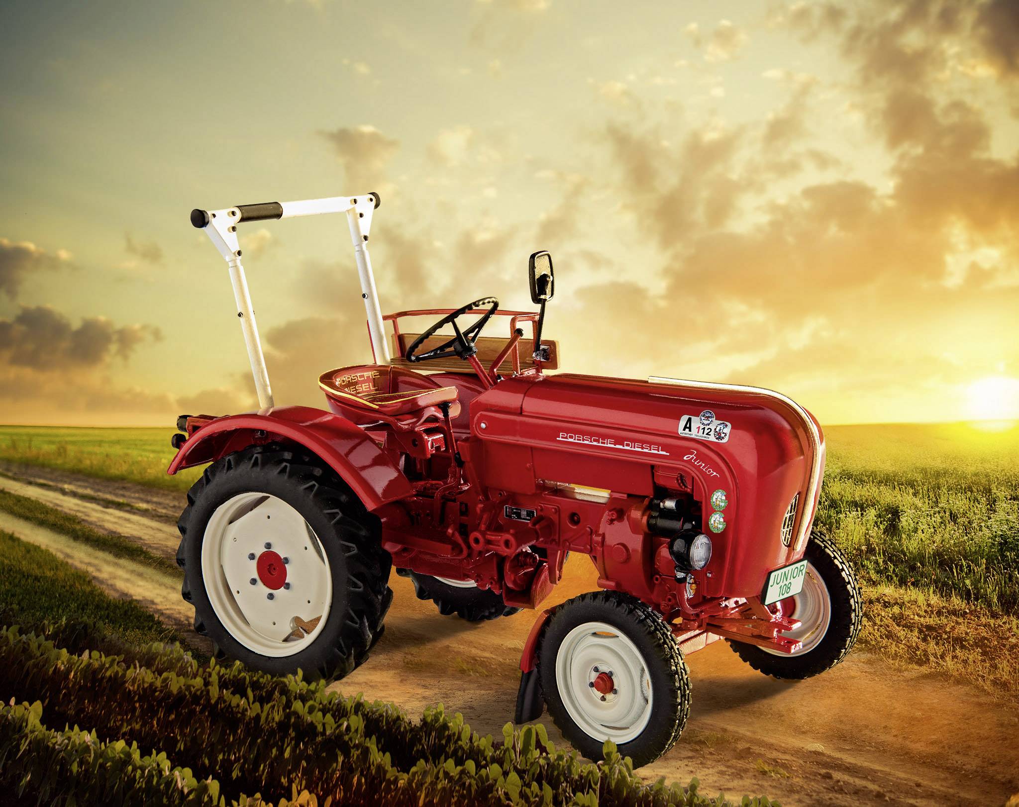 Revell 07820 Porsche Junior 108 Traktormodell Bausatz 1:24