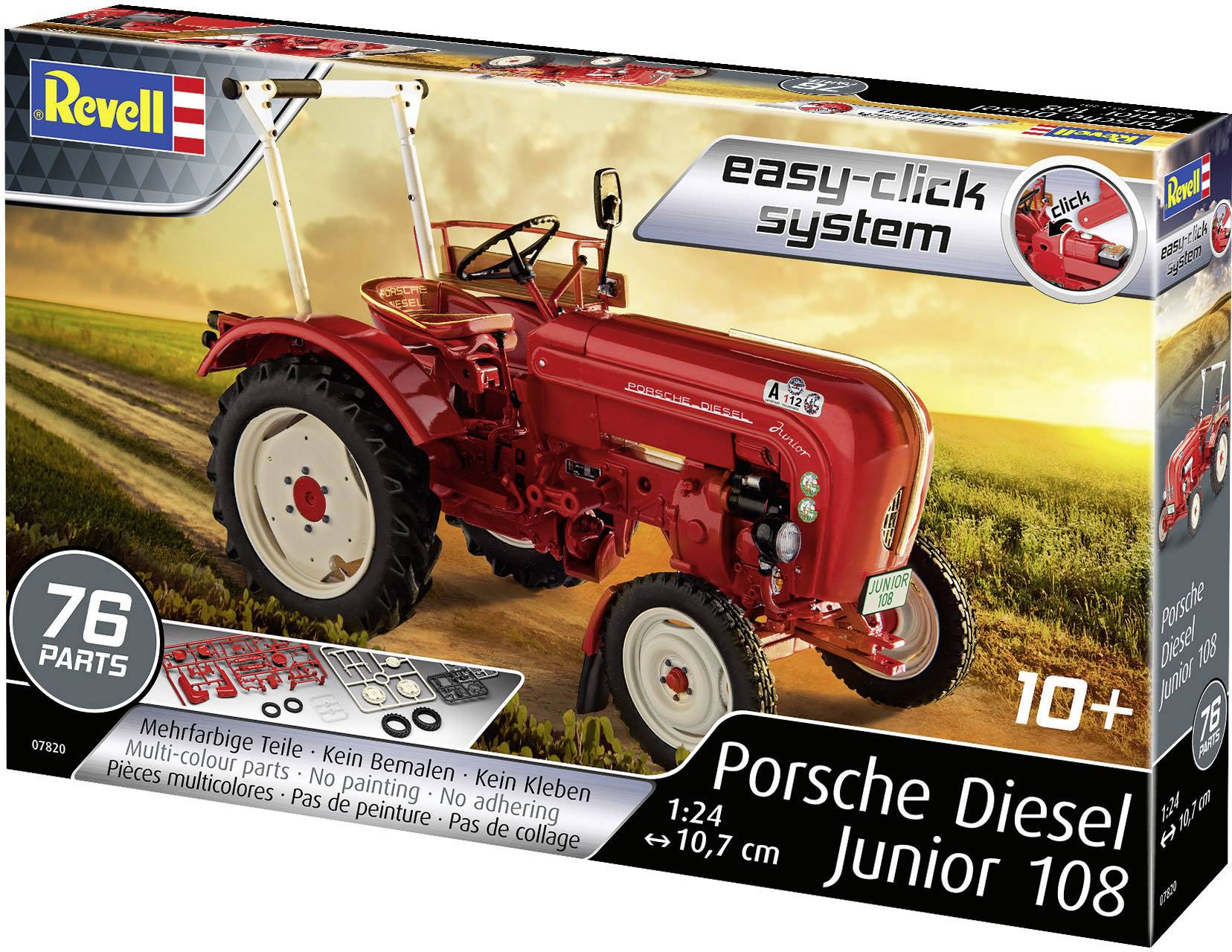 Revell 07820 Porsche Junior 108 Traktormodell Bausatz 1:24