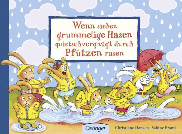 Wenn sieben grummelige Hasen quietsche