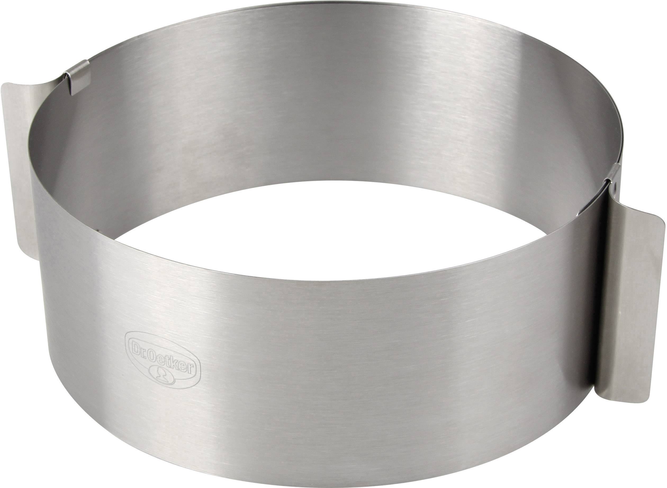 Dr. Oetker Tortenring Varino, ausziehbar Ø16-30x8cm