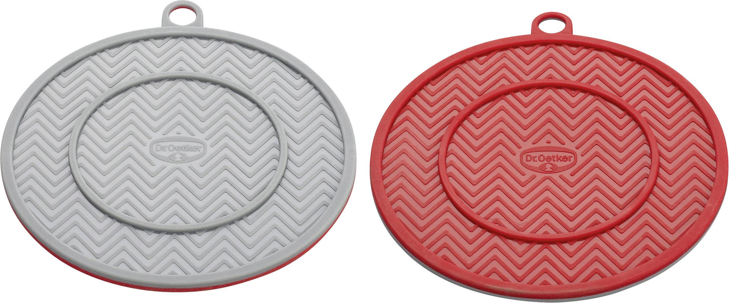 Dr. Oetker Silikon-Untersetzer, 2-farb Optik
