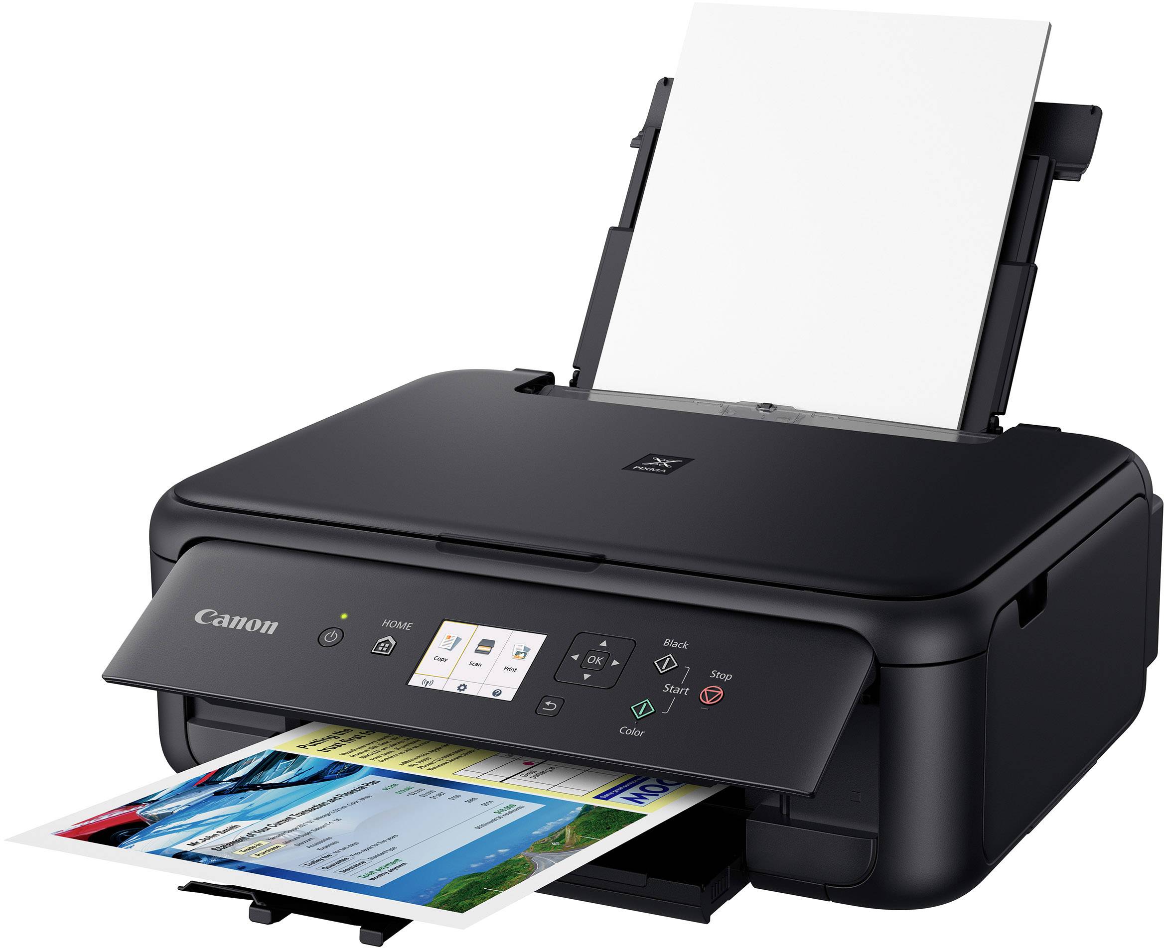 Canon PIXMA TS5150 Multifunktionsdrucker Tintenstrahl Farbe A4 Drucker, Scanner, Kopierer WLAN, Bluetooth®, Duplex