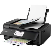 Canon PIXMA TR8550 Farb Tintenstrahl Multifunktionsdrucker A4 Drucker, Scanner, Kopierer, Fax LAN, WLAN, Bluetooth®, Duplex Canon PIXMA TR8550 Farb Tintenstrahl Multifunktionsdrucker A4 Drucker, Scanner, Kopierer, Fax LAN, WLAN, Bluetooth®, Duplex
