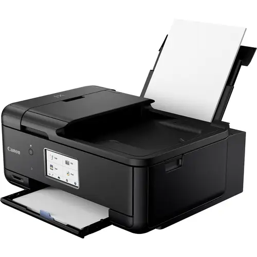 Canon PIXMA TR8550 Farb Tintenstrahl Multifunktionsdrucker A4 Drucker, Scanner, Kopierer, Fax LAN, WLAN, Bluetooth®, Duplex Canon PIXMA TR8550 Farb Tintenstrahl Multifunktionsdrucker A4 Drucker, Scanner, Kopierer, Fax LAN, WLAN, Bluetooth®, Duplex