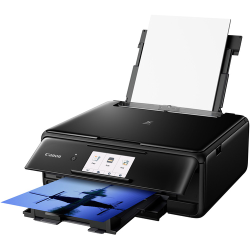 Canon PIXMA TS8150 Farb Tintenstrahl Multifunktionsdrucker A4 Drucker, Scanner, Kopierer WLAN, Bluetooth®, Duplex