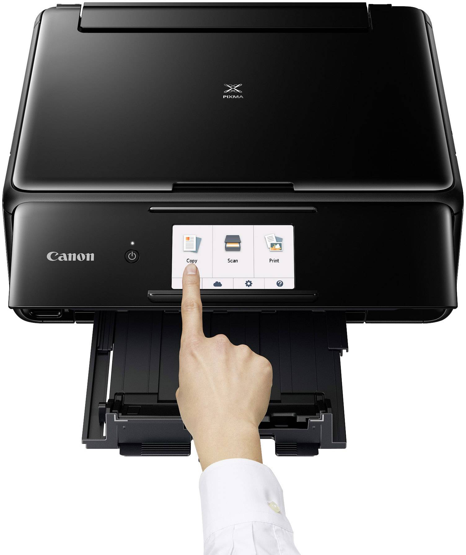 Canon PIXMA TS8150 Farb Tintenstrahl Multifunktionsdrucker A4 Drucker, Scanner, Kopierer WLAN, Bluetooth®, Duplex