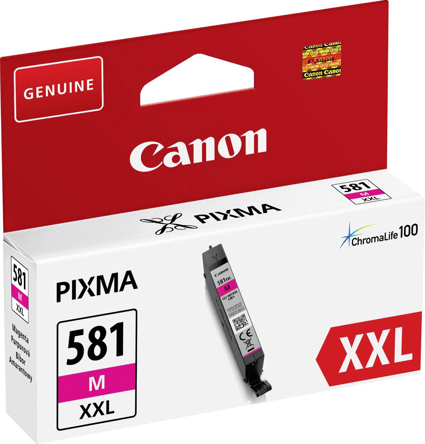 Canon Druckerpatrone CLI-581M XXL Original Magenta 1996C001