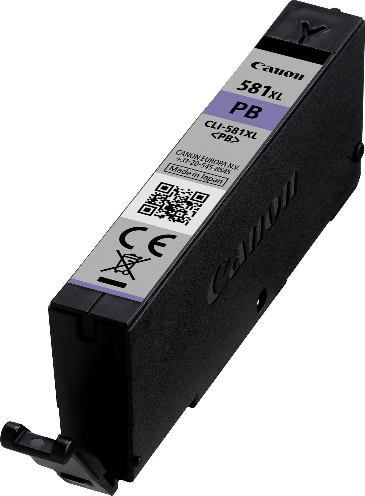 Tintenpatrone Canon 581XL in Blau.