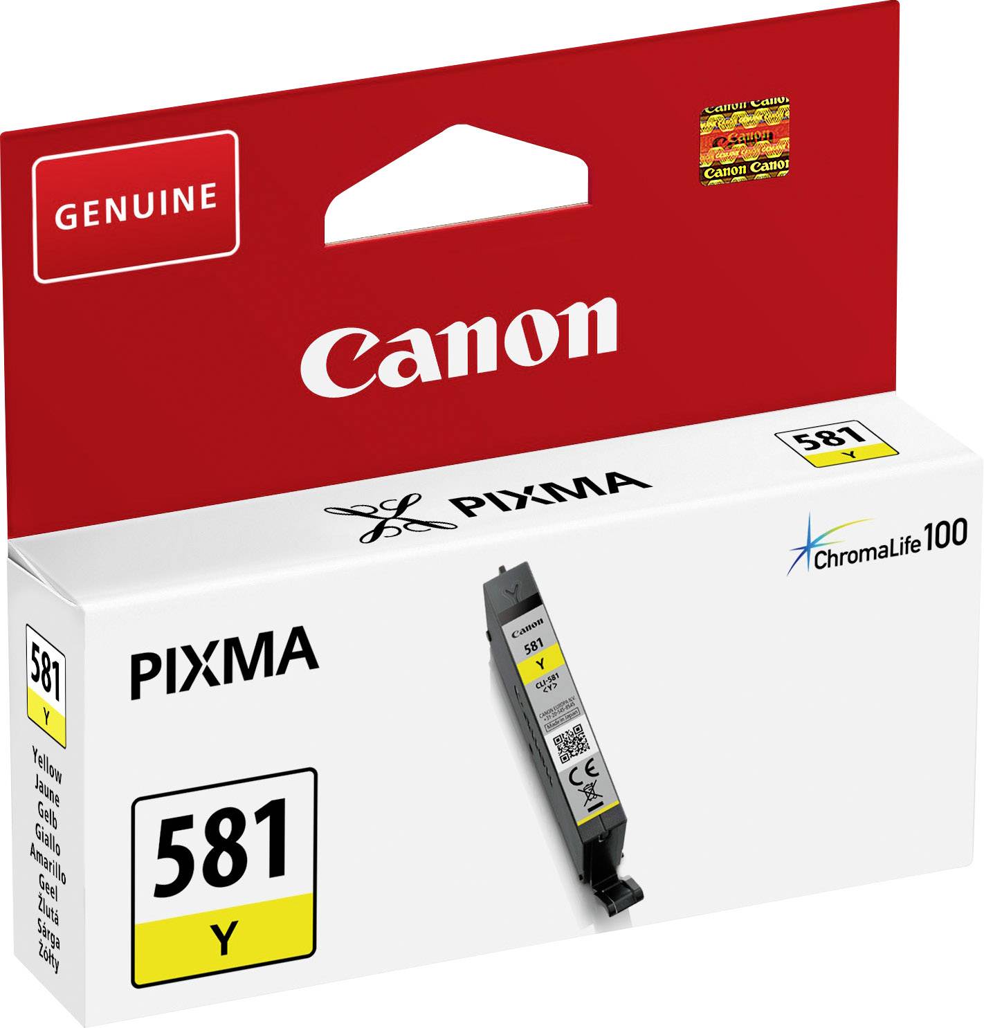 Canon Druckerpatrone CLI-581Y Original Gelb 2105C001