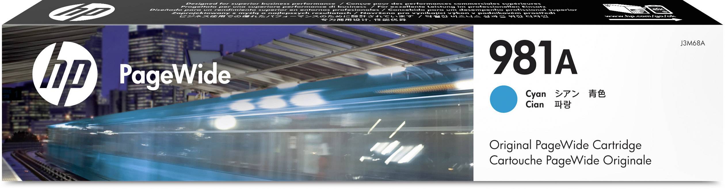 HP Druckerpatrone 981A Original Cyan J3M68A Tinte