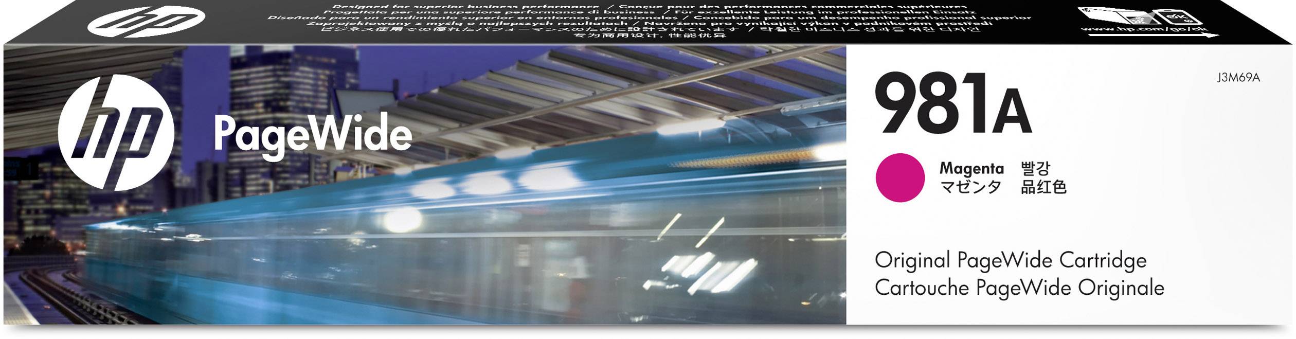 HP Druckerpatrone 981A Original Magenta J3M69A Tinte