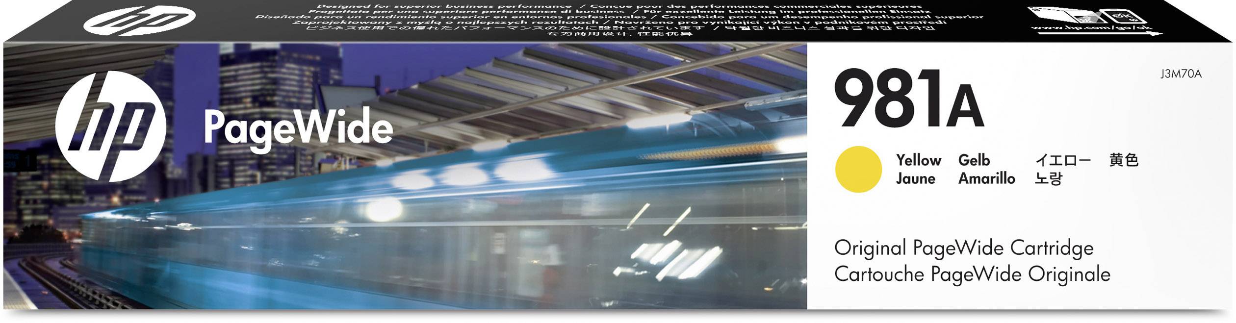 HP Druckerpatrone 981A Original Gelb J3M70A Tinte