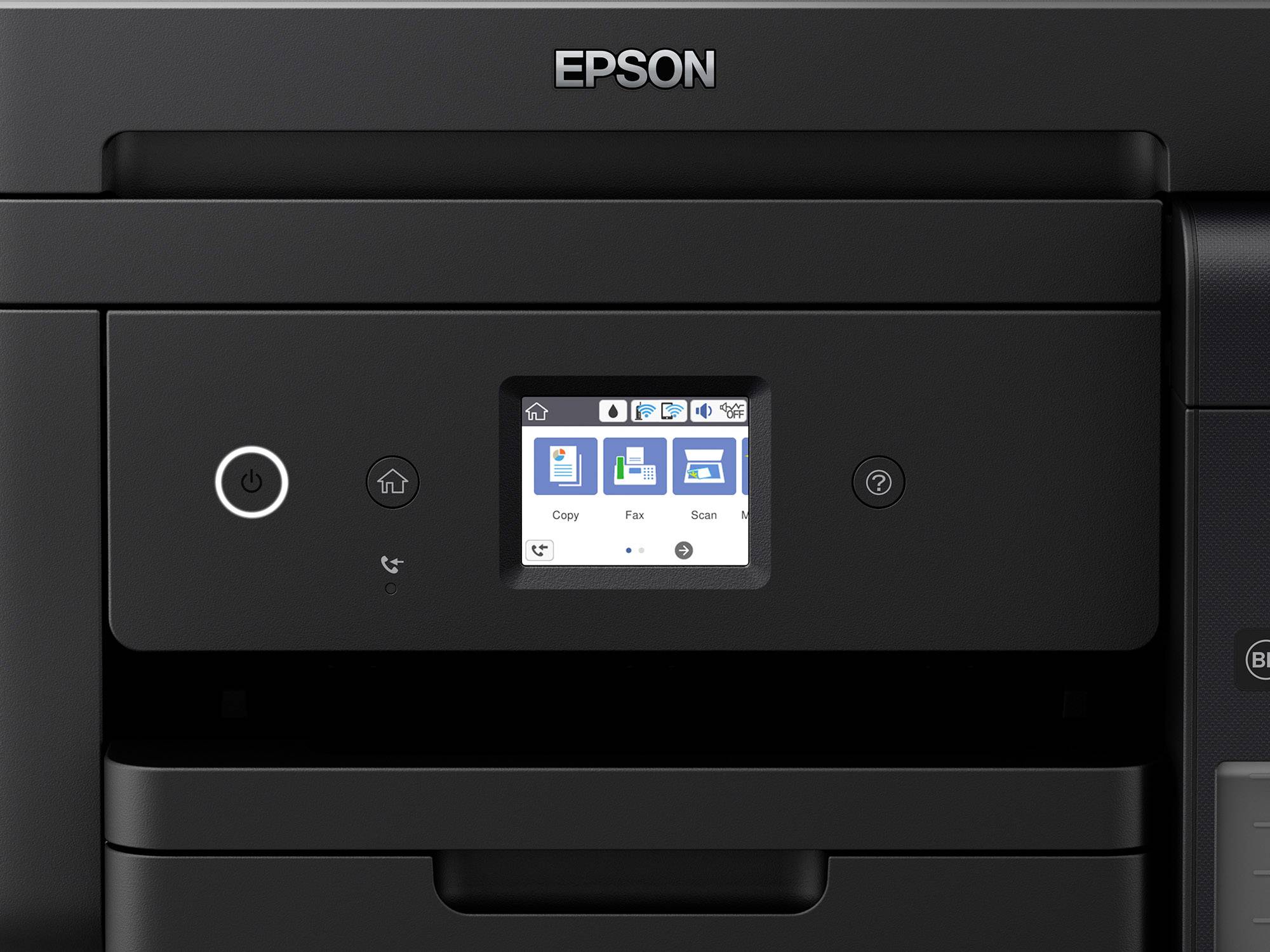 Epson EcoTank ET-4750 Farb Tintenstrahl Multifunktionsdrucker A4 Drucker, Scanner, Kopierer, Fax LAN, WLAN, ADF, Duplex, Tintentank-System