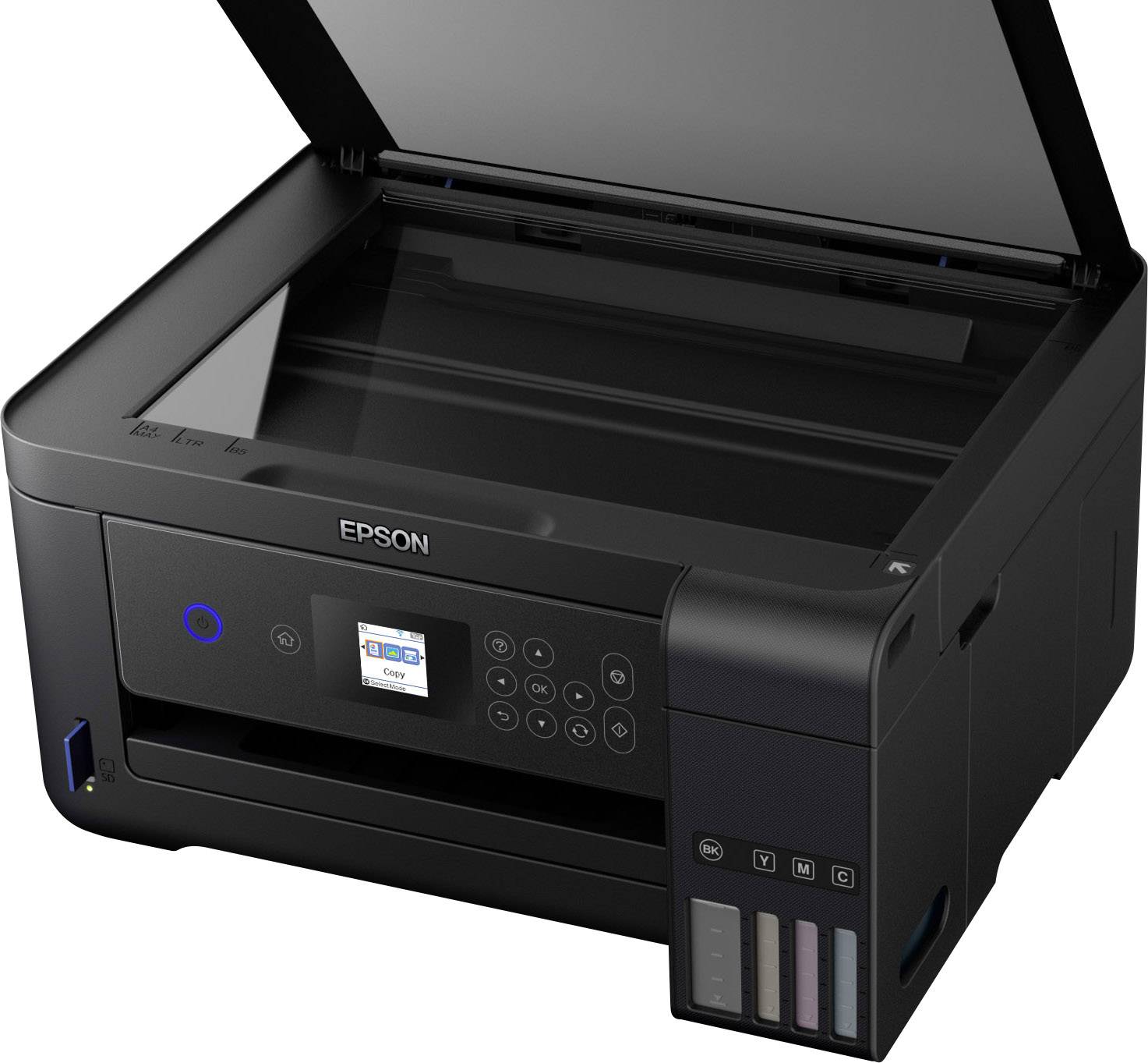 Epson EcoTank ET-2750 Set Tintenstrahl Multifunktionsdrucker A4 Drucker, Scanner, Kopierer WLAN, Duplex, Tintentank-System