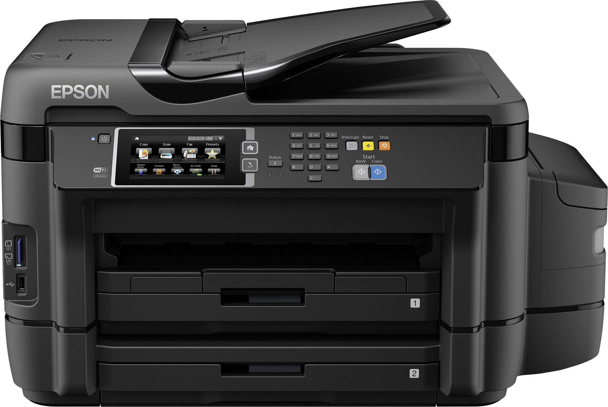 Epson EcoTank ET-16500 Farb Tintenstrahl Multifunktionsdrucker A3 Drucker, Scanner, Kopierer, Fax LAN, WLAN, Duplex