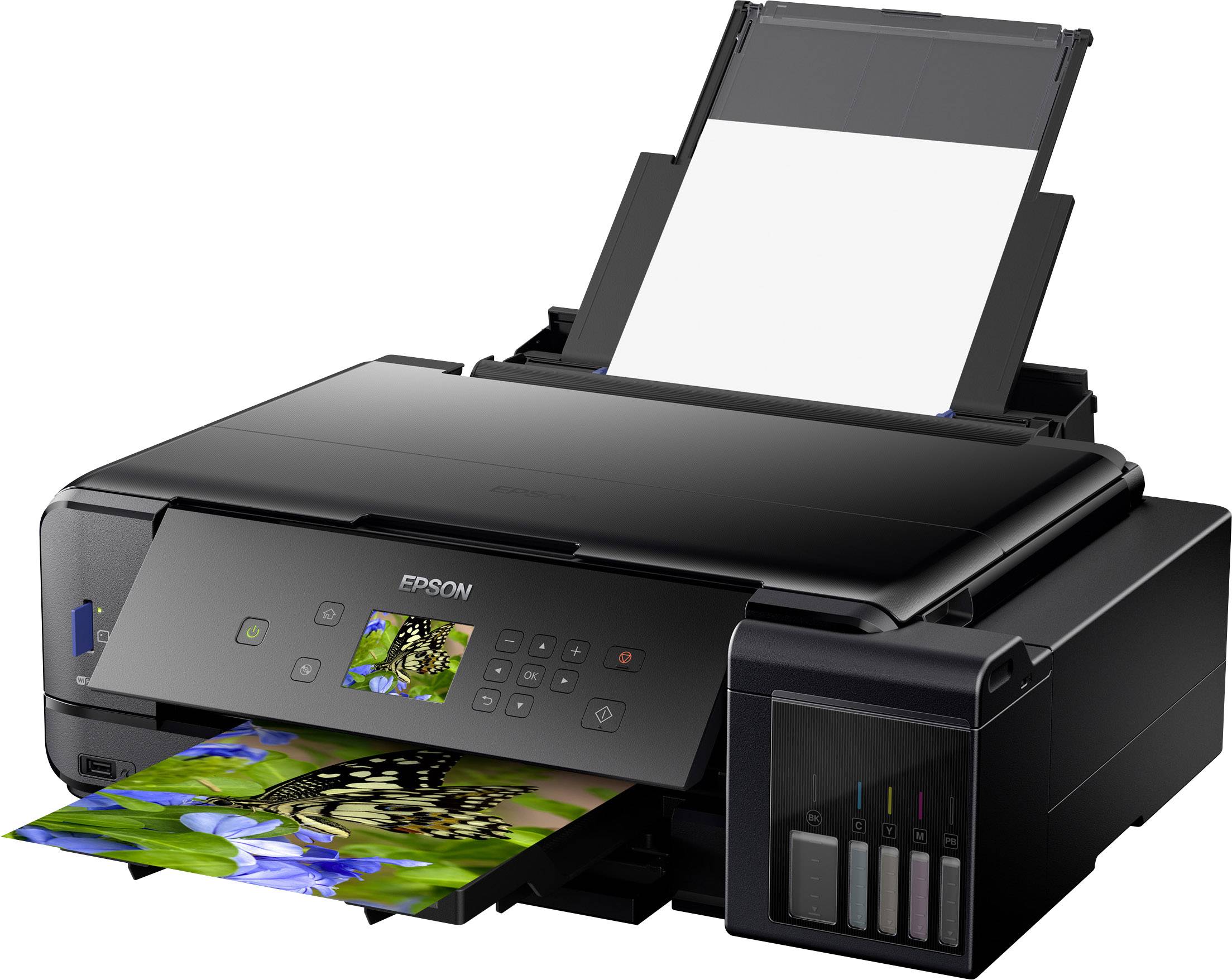 Epson EcoTank ET-7750 Multifunktionsdrucker Tintenstrahl Farbe A3 Drucker, Scanner, Kopierer LAN, WLAN, Duplex, Tintentank-System