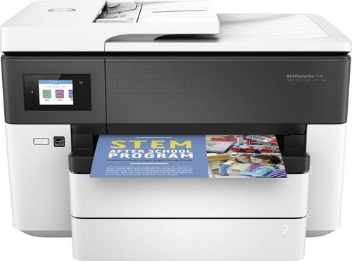 HP Officejet Pro 7730 Wide Format All-in-One Farb Tintenstrahl Multifunktionsdrucker A3 Drucker, Sca