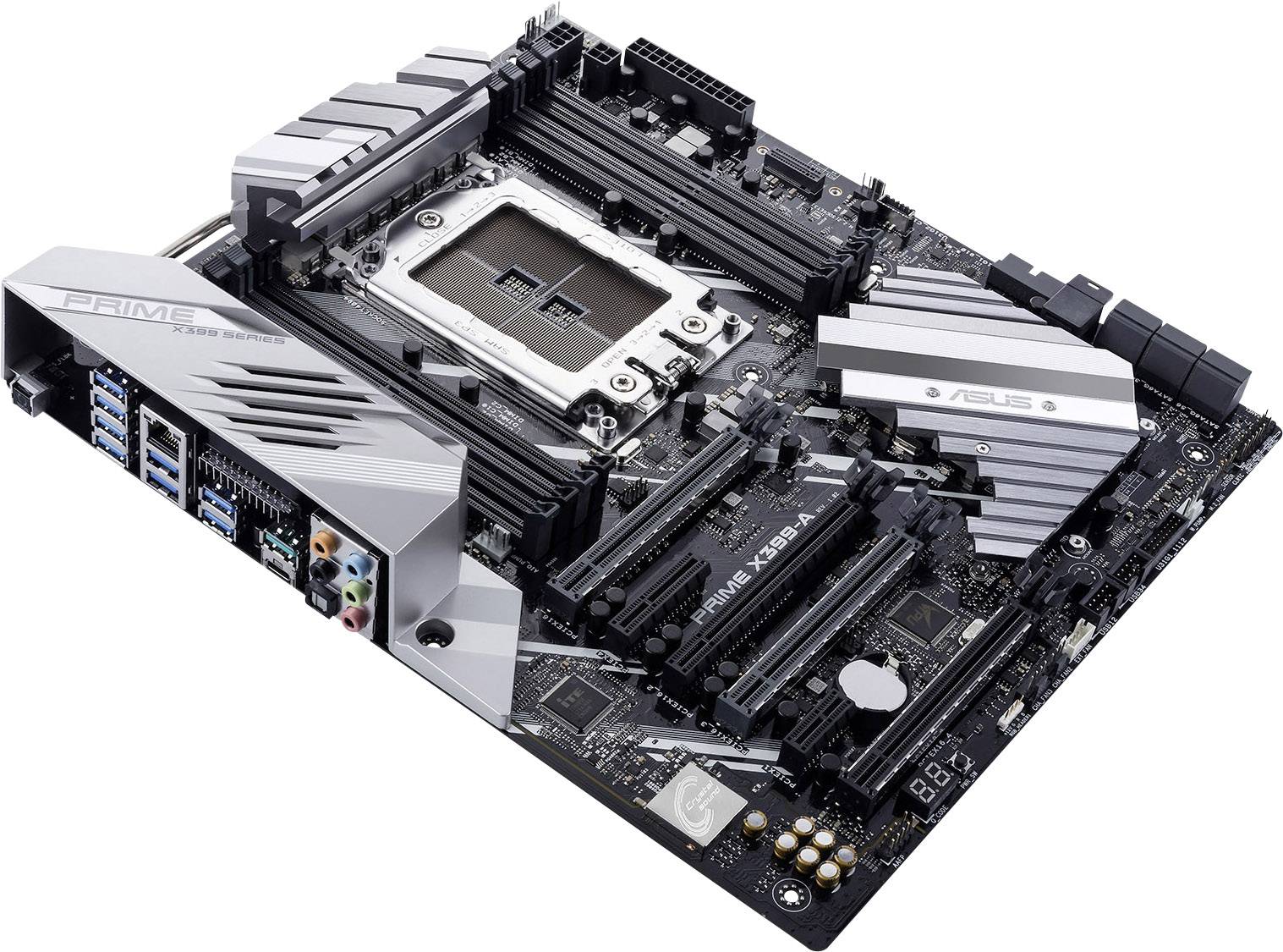 Asus Prime X399-A Mainboard Sockel AMD TR4 Formfaktor E-ATX Mainboard-Chipsatz AMD® X399
