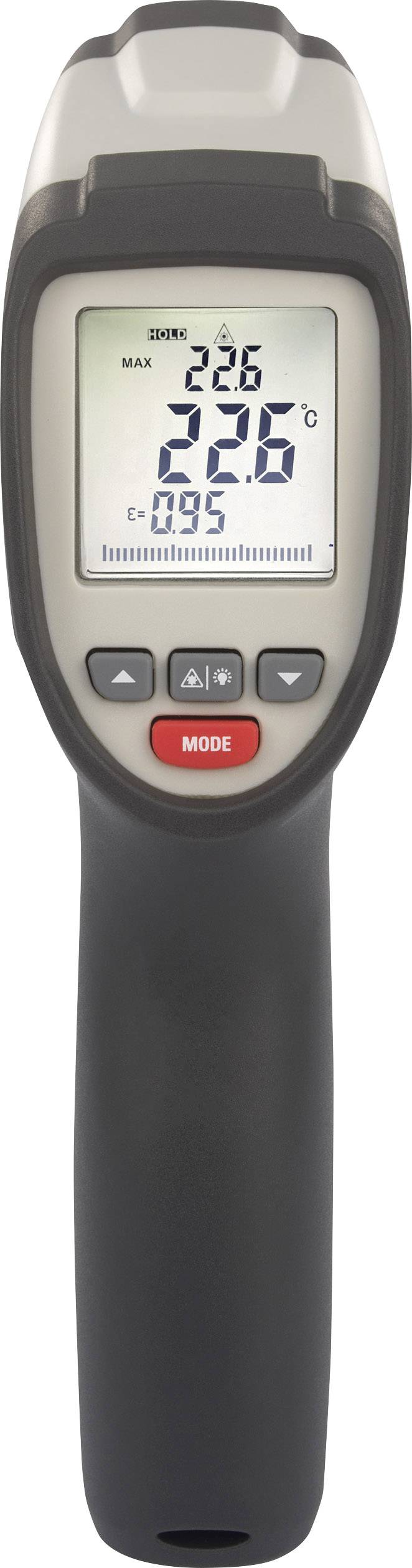 VOLTCRAFT IR 650-16D Infrarot-Thermometer kalibriert (DAkkS-akkreditiertes Labor) Optik 16:1 -40 - 650°C Pyrometer