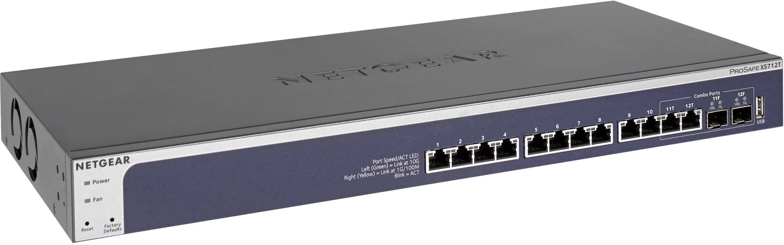 NETGEAR XS712T200NES Netzwerk Switch 12 Port versandkostenfrei digitalo