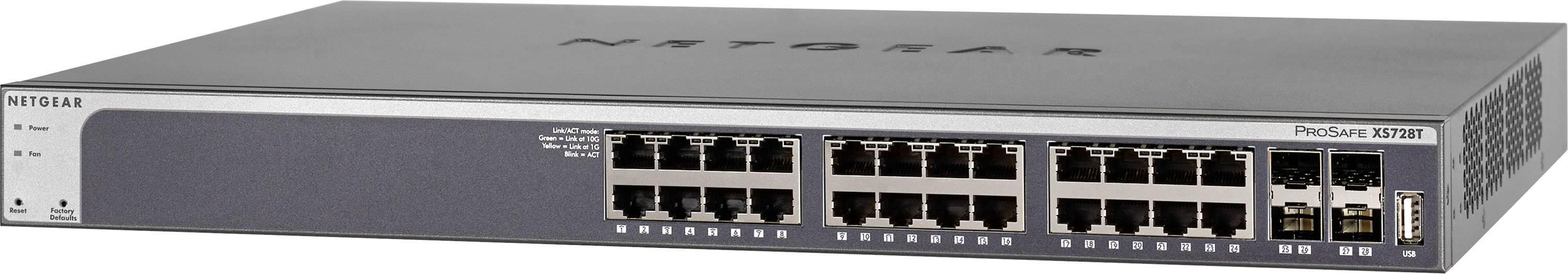NETGEAR XS728T-100NES Netzwerk Switch 28 Port