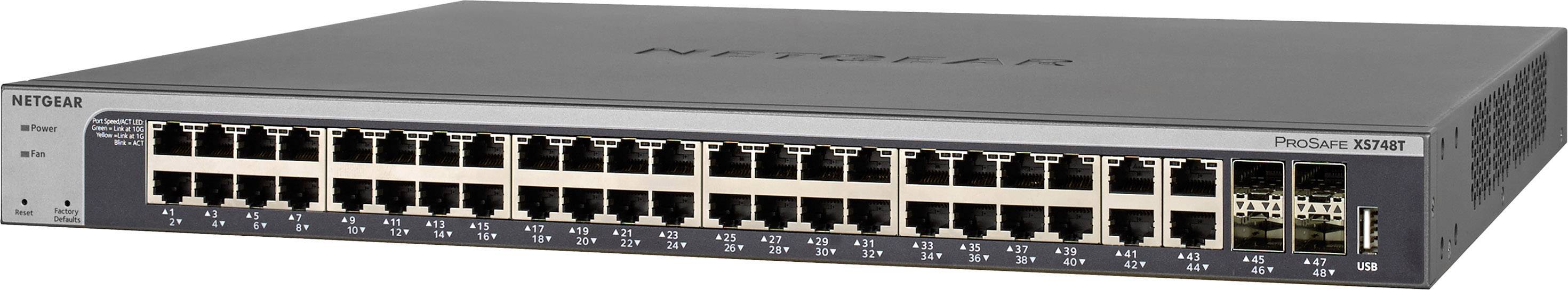 NETGEAR XS748T-100NES Netzwerk Switch XS748T-100NES 48 Port