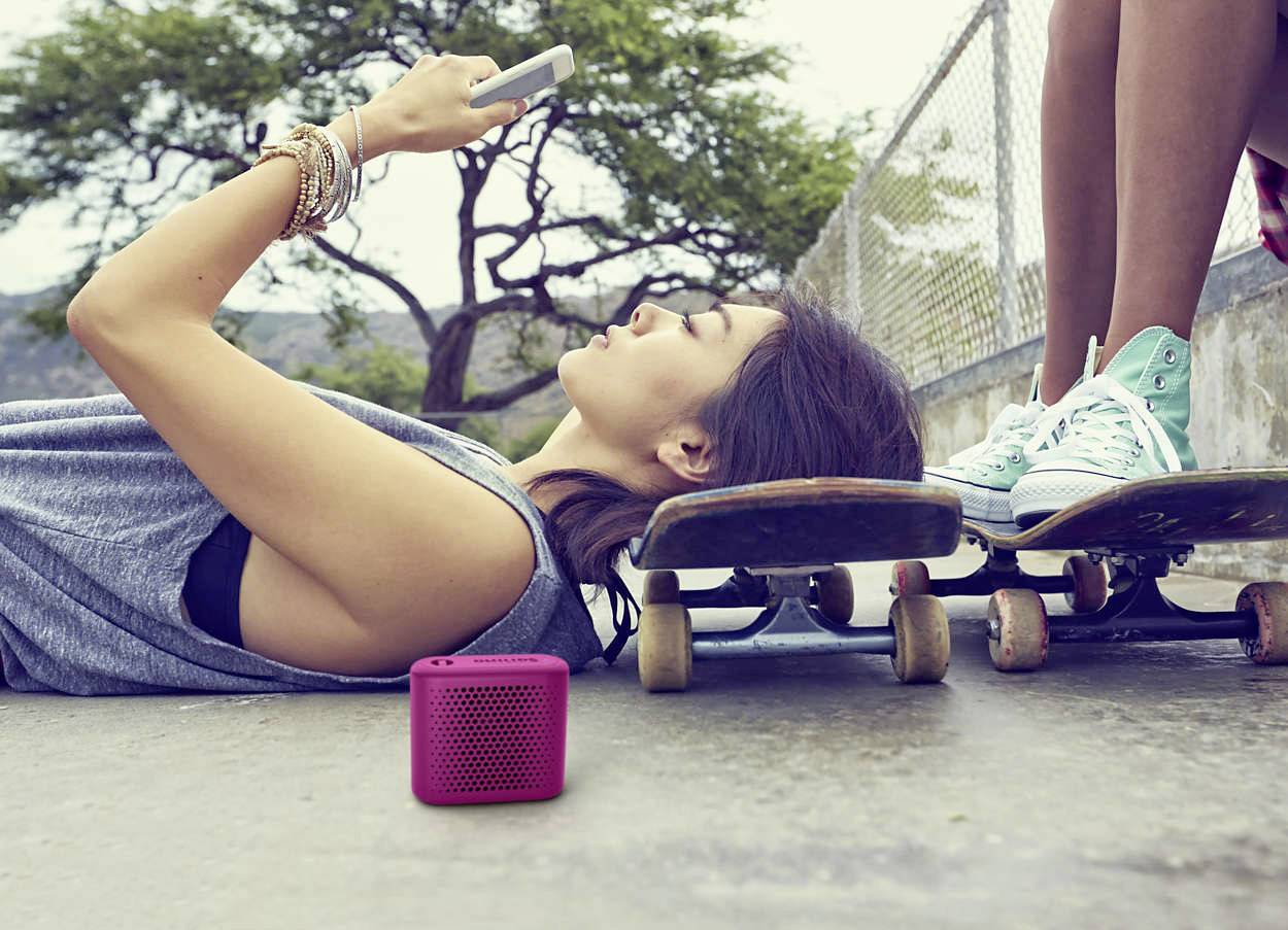 Philips BT55P Bluetooth® Lautsprecher Pink