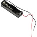 MPD BCAAW Batteriehalter 1x Mignon (AA) Kabel (L x B x H) 60 x 16 x 14mm
