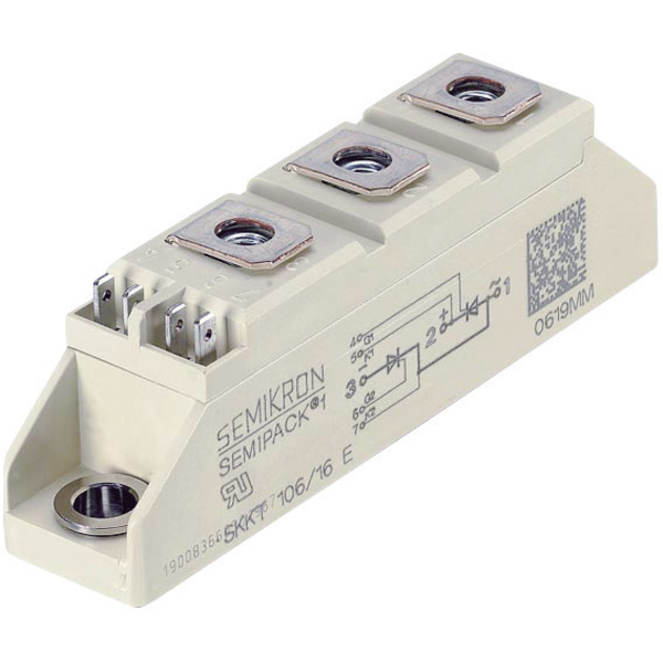 Semikron Standardioden-Array - Gleichrichter 100 A SKKD100/16 SEMIPACK® 1 Array - 1 Paar serielle V