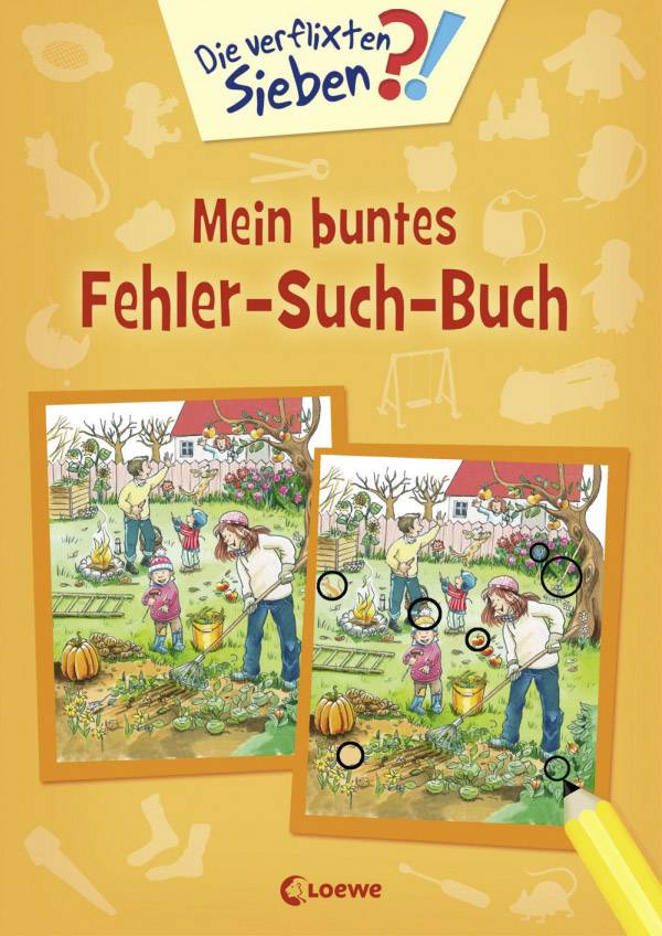 Vedes Verflixten Sieben - Mein buntes Fehler (Orange) 8662 1St.