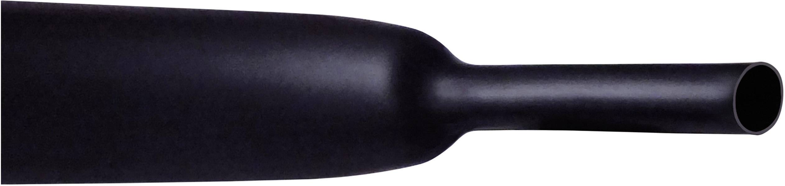 Schwarzes, mattes Rohr mit breiterem Ende links und schlankerem, offenem Ende rechts.