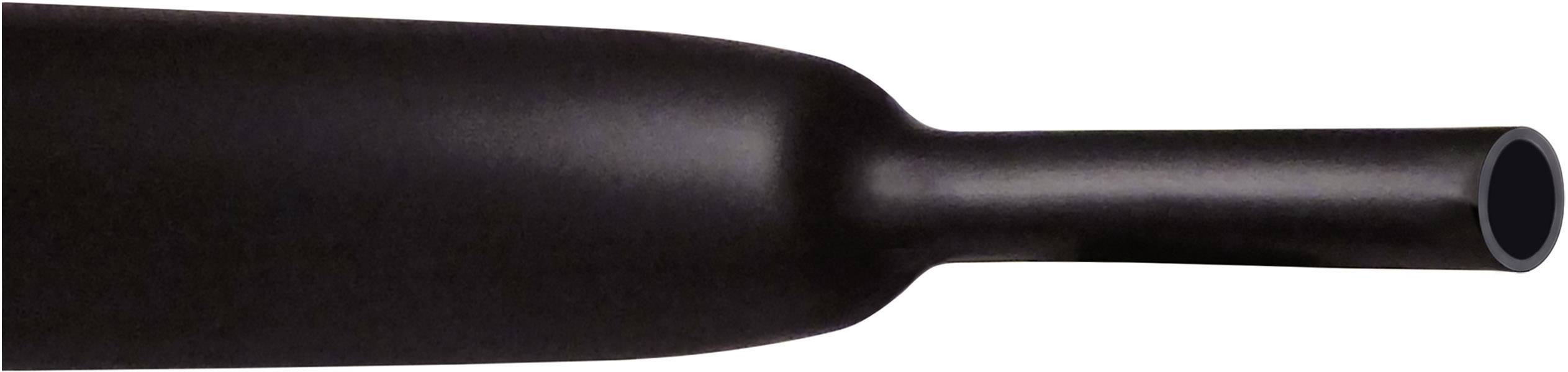 Eine schwarze Flaschenbürste mit langem, schlankem Griff und breitem Kopf, geeignet zur Reinigung von Flaschen.