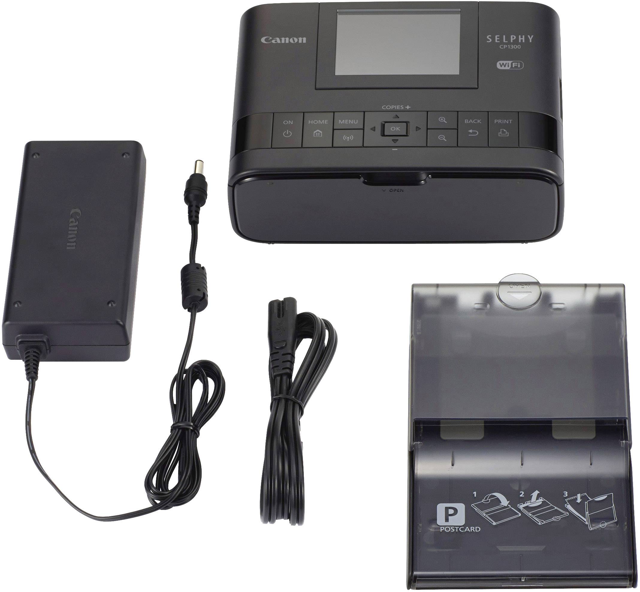 Canon SELPHY CP1300 Fotodrucker Druck-Auflösung: 300 x 300 dpi Papierformat (max.): 148 x 100mm