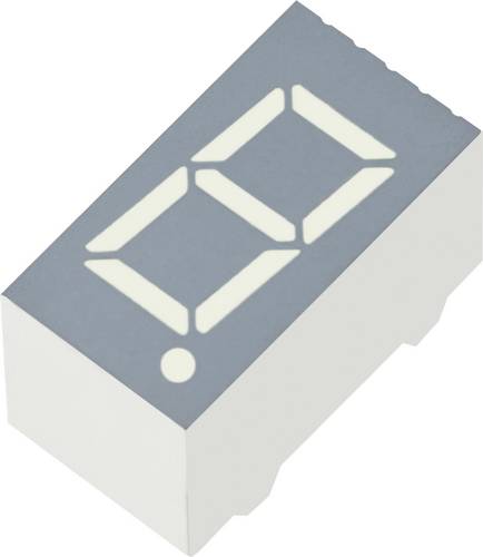 Kingbright 7-Segment-Anzeige Grün 9 mm 2.2 V Ziffernanzahl: 1 SA36-11GWA