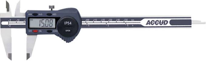 Basetech Digitaler Messschieber kalibriert (DAkkS-akkreditiertes Labor) 150mm IP54