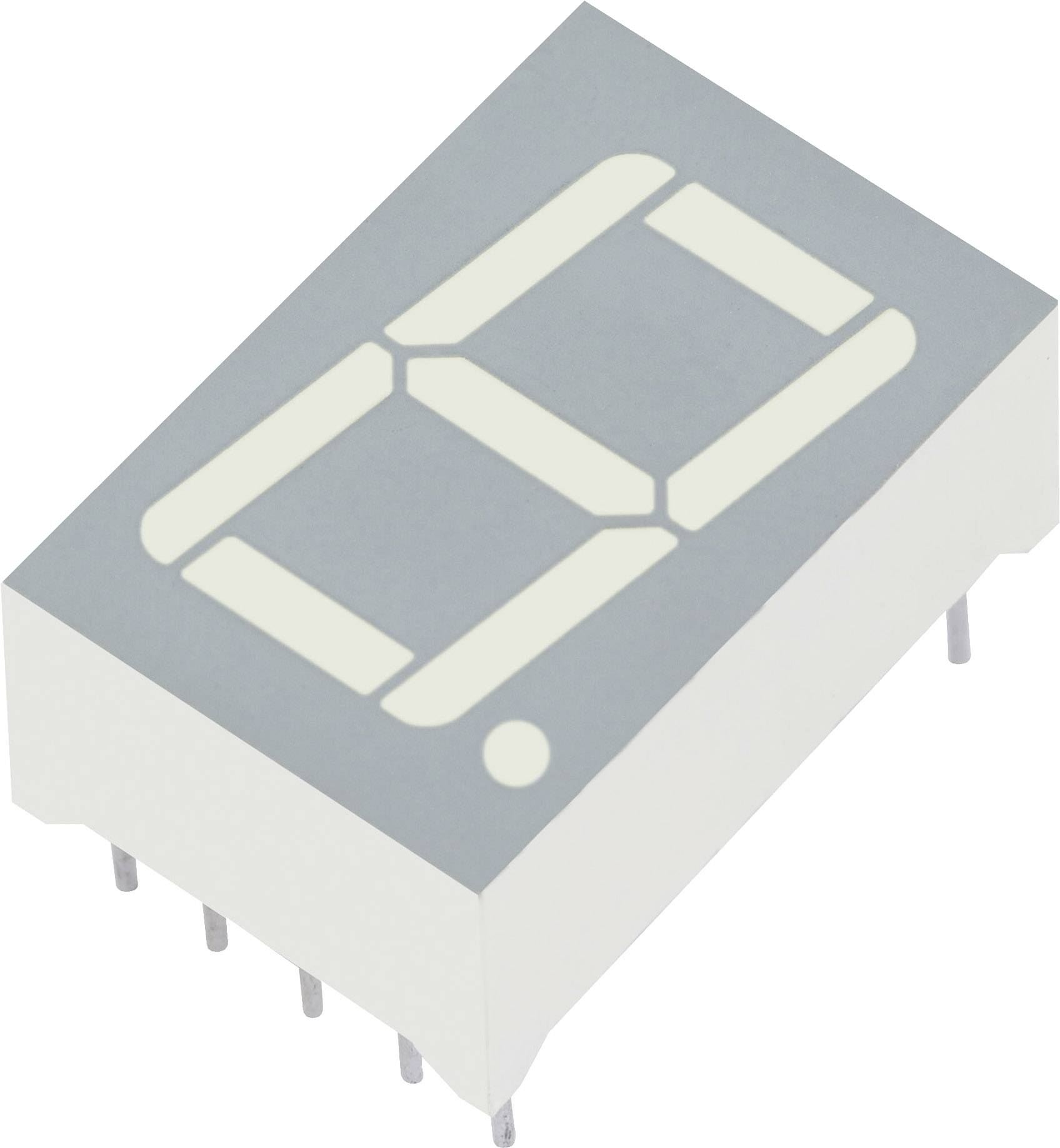 Kingbright 7-Segment-Anzeige Grün 14 mm 2.2 V Ziffernanzahl: 1 SC56-11GWA