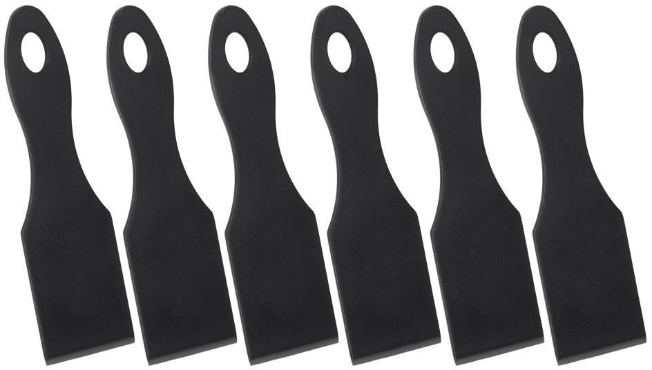 Metaltex 256012038 Futura Raclettespachtel 6er Set, Nylon