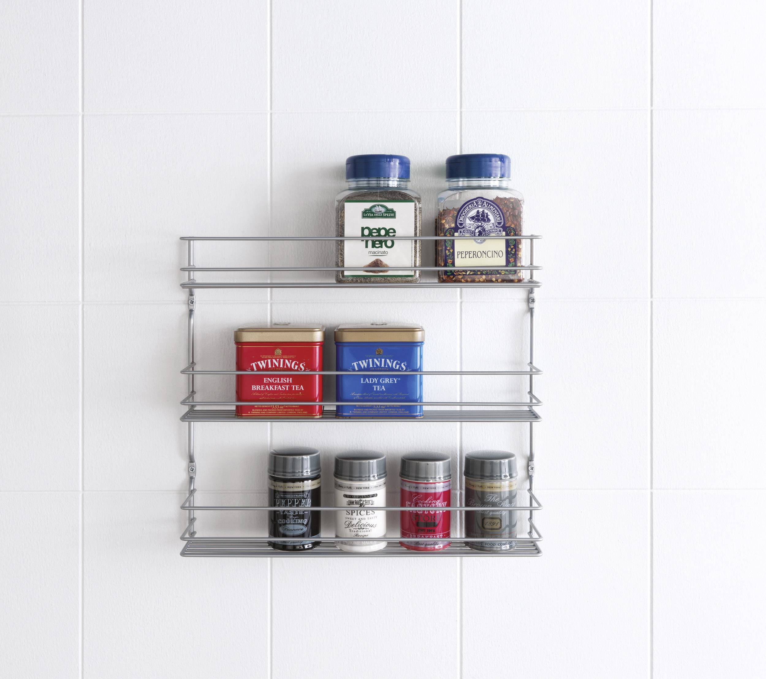 Metaltex 364633039 Metaltex Pepito Gewürzregal 3 Etg. 36x8x31 cm