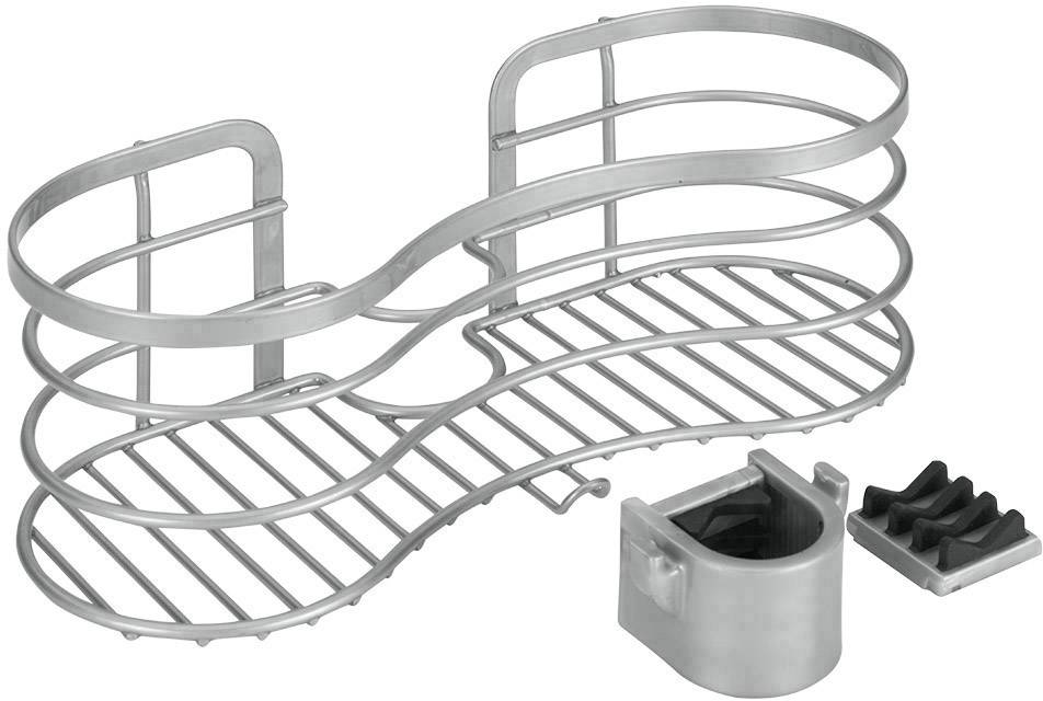 Metaltex 404818039 Viva Wandablage Wand Silber rostbeständig 1 St.