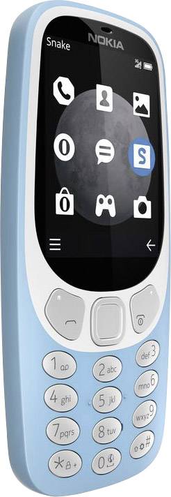 Nokia 3310 3G Dual-SIM-Handy Azur