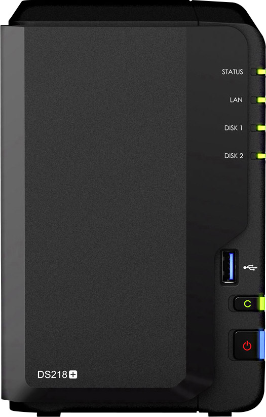 Synology DiskStation DS218+ NAS-Server Gehäuse 2 Bay DS218+