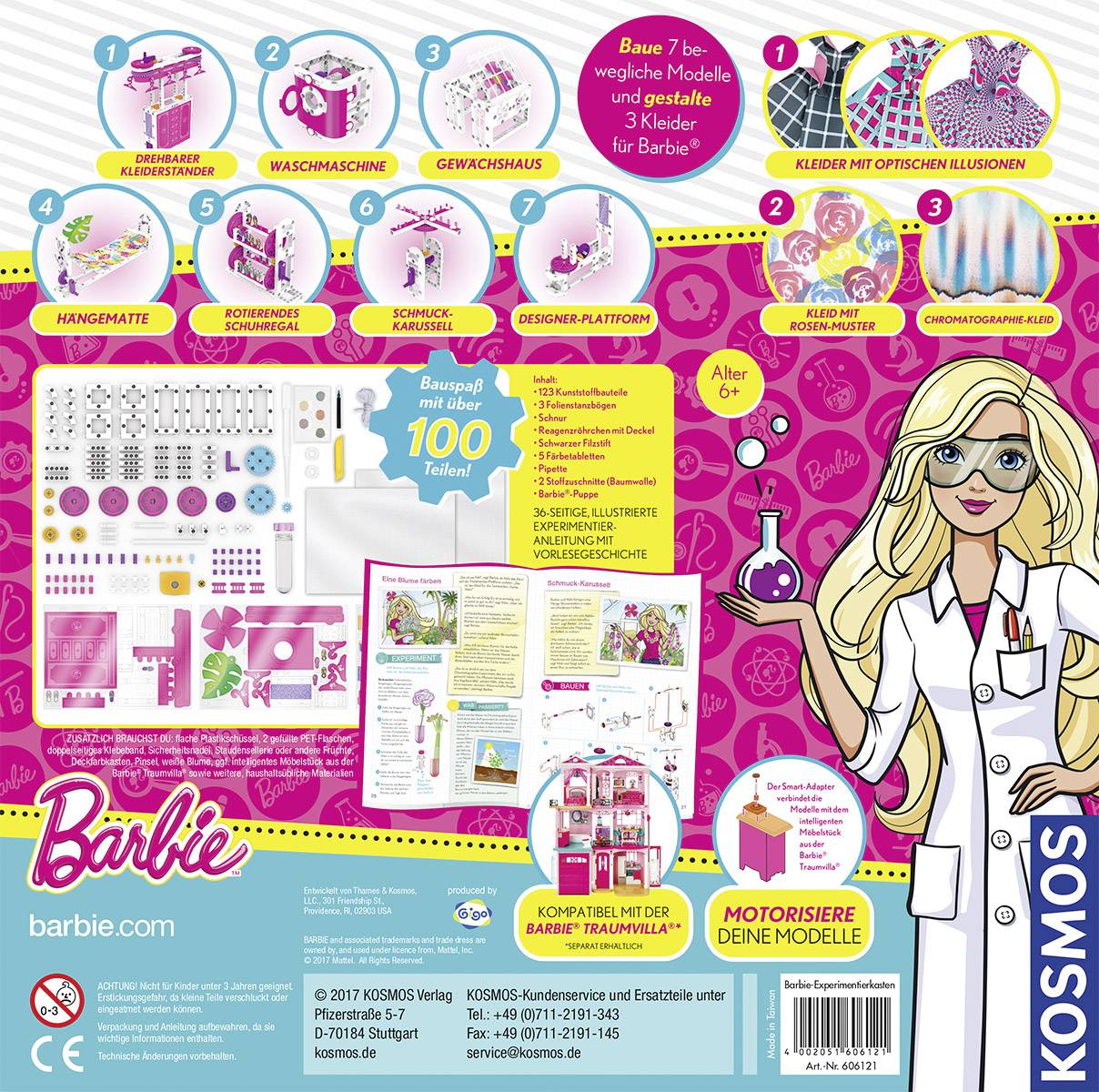 Kosmos 606121 606121 Erste Experimente Experimentierkasten ab 6 Jahre