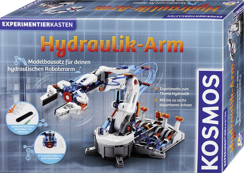 Kosmos Roboterarm Bausatz Hydraulik-Arm 620479