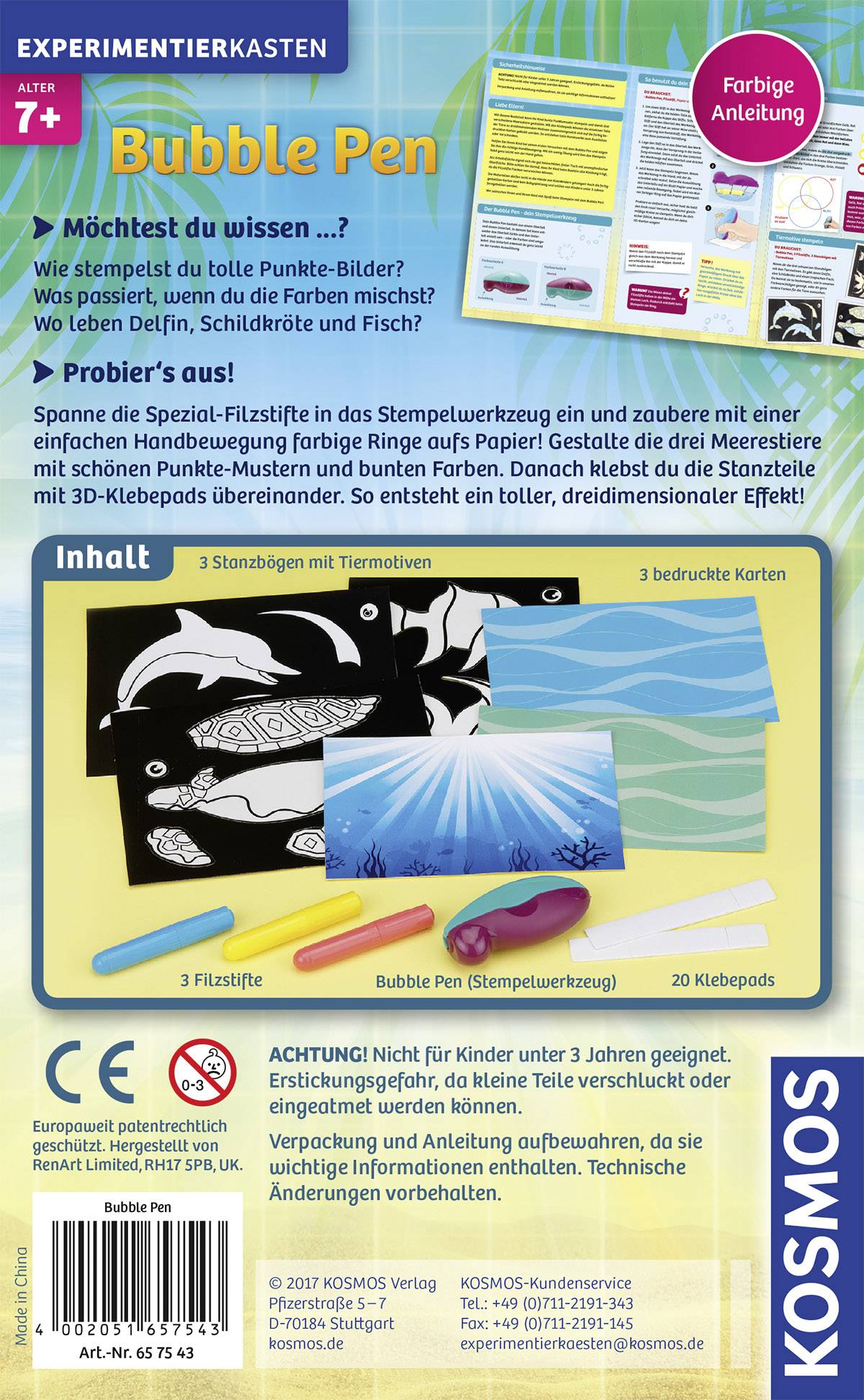 Kosmos 657543 657543 Basteln Bastelbox ab 7 Jahre