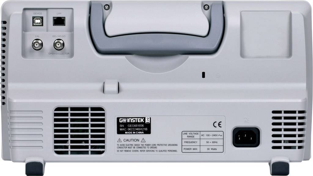 GW Instek MSO-2072E Digital-Oszilloskop 70MHz 18-Kanal 1 GSa/s 10 Mpts 8 Bit Digital-Speicher (DSO), Mixed-Signal (MSO)