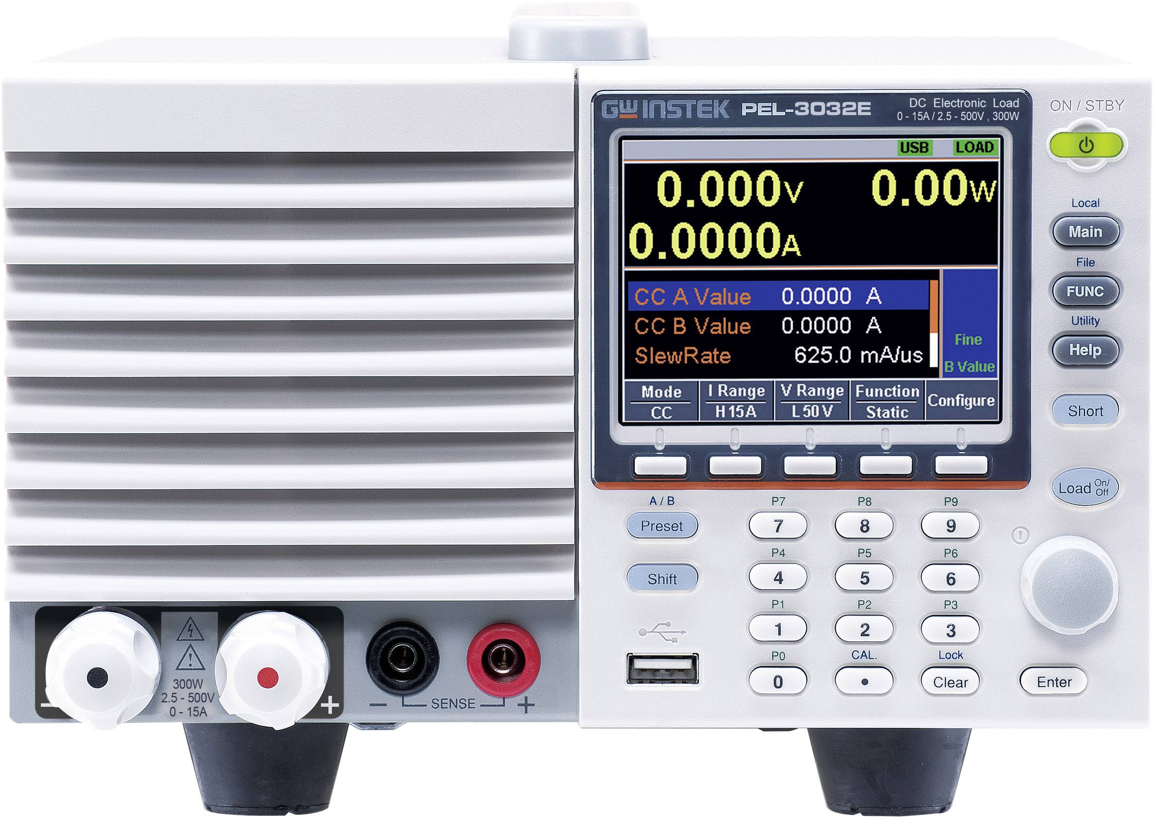 GW Instek PEL-3032E Elektronische Last 500 V/DC 15 A 300 W