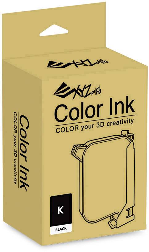 XYZprinting R1NKXXY104B Tinte für da Vinci Color Inkjet Tintenpatrone Schwarz 1 St.