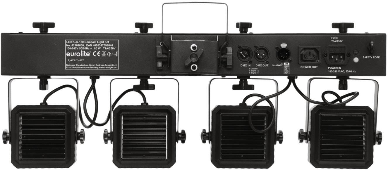 Eurolite DMX LED-Effektstrahler Anzahl LEDs (Details): 160